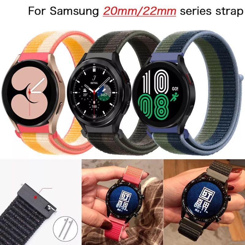 Dây vải nilon cao dấp dành cho các loại đồng hồ cơ và smartwatch có size dây 20mm / 22mm