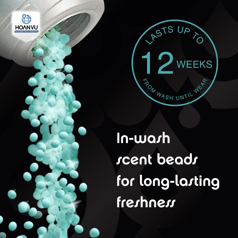 Hạt xả vải Downy Unstopables in-Wash Scent Booster Beads Fresh Xanh 963g