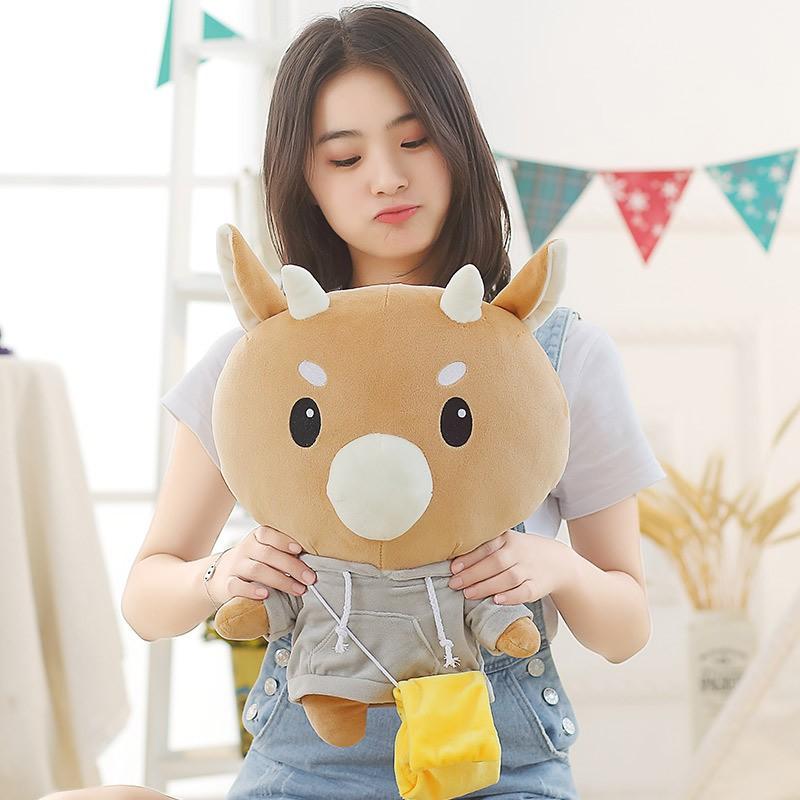 GẤU BÔNG BÒ CHĂM CHỈ (45 CM) GB02