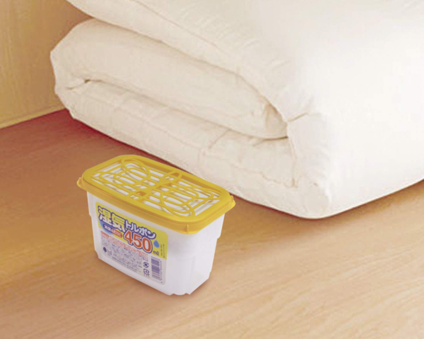Set 03 Hộp hút ẩm, khử mùi, chống mốc Kokubo 450ml - Hàng nội địa Nhật Bản.