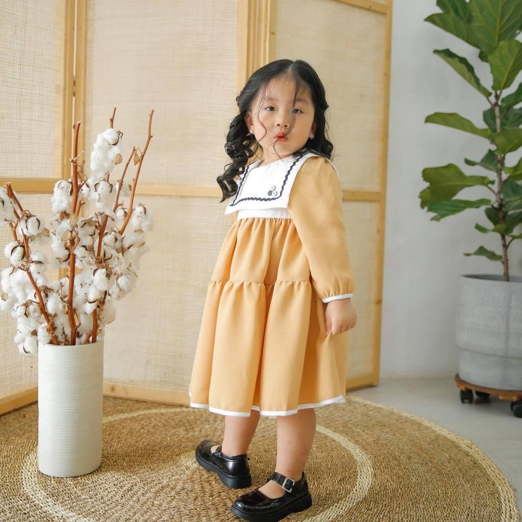 NEW ITEM- ĐẦM THÙY THỦ NÂU TAY DÀI