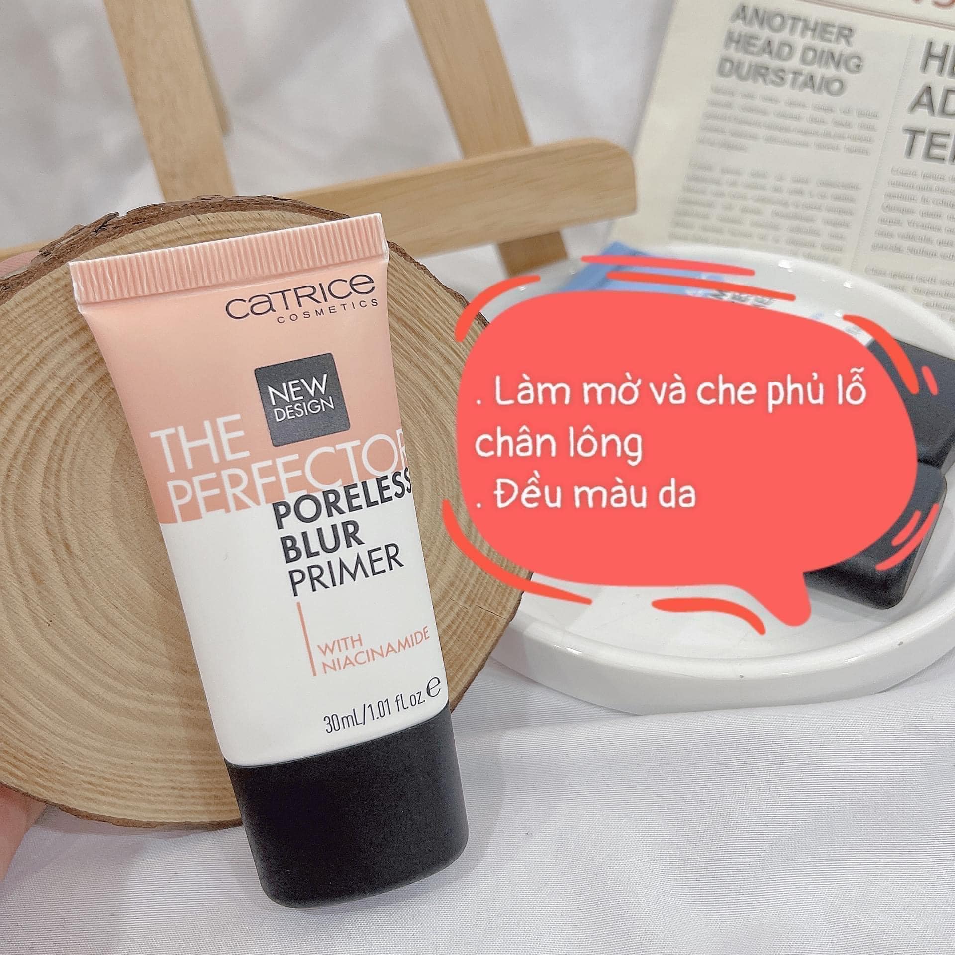 Kem lót Catrice The Mattifier Oil Conyrol Primer(Mẫu Mới)