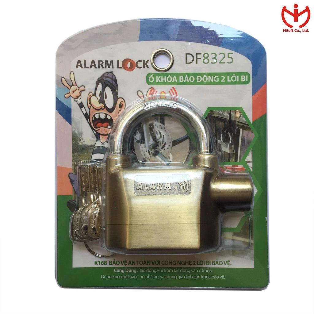 Khóa báo động DF8325 thân kẽm 60mm - MSOFT