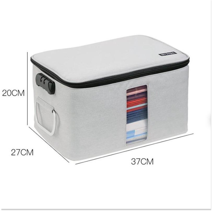 Túi đựng 5 tầng mã khoá Document Home Safe - Gia Dụng SG