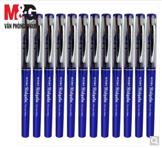 Bút nước  M&amp;G- 0.5mm - Mực Xanh - 1 cây - ARP50901B-bút ký tên màu mực chuẩn