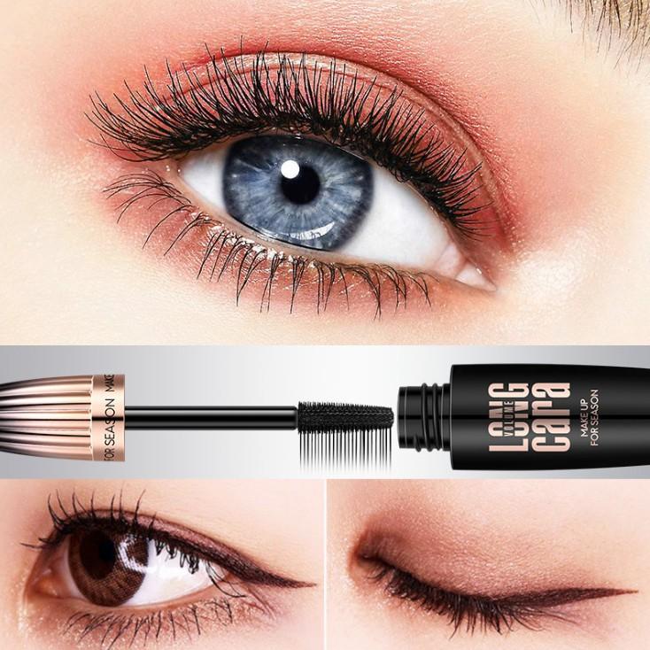 Mascara chống thấm nước và làm cong mi dài Long Cara 10ml