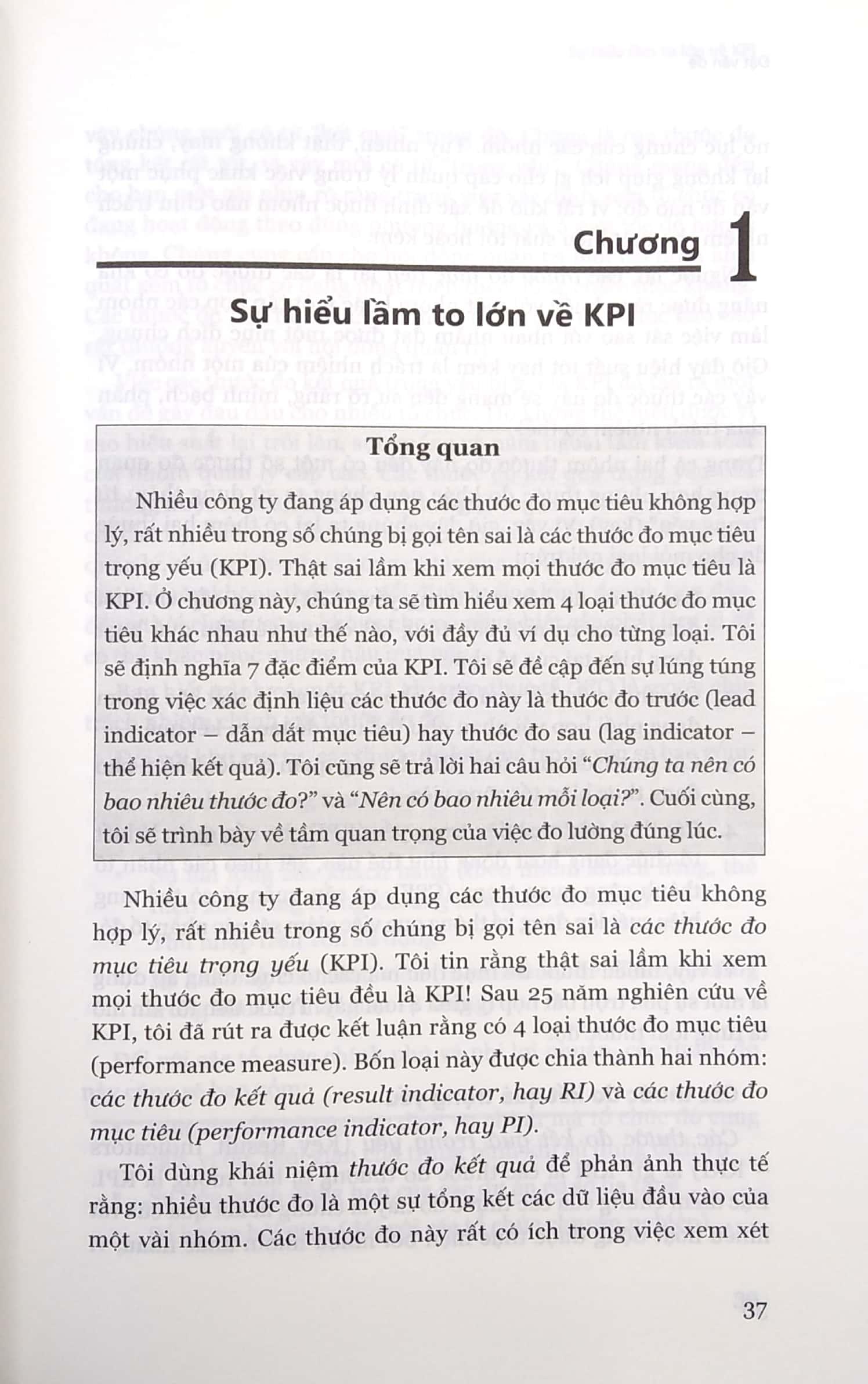 KPI - Thước Đo Mục Tiêu Trong Yếu (Tái Bản 2022)