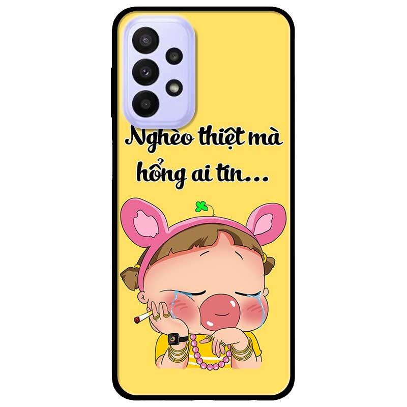 Ốp lưng dành cho Samsung A23 4G - A53 5G - A73 mẫu Quỳnh Nghèo