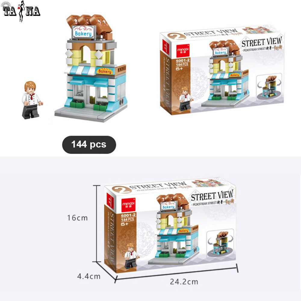 Đồ chơi lắp ráp mô hình cửa hàng kinh doanh