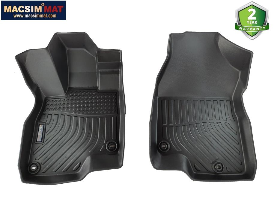 Thảm lót sàn xe Acura RDX 2019 - nay Nhãn hiệu Macsim chất liệu nhựa TPV cao cấp màu đen