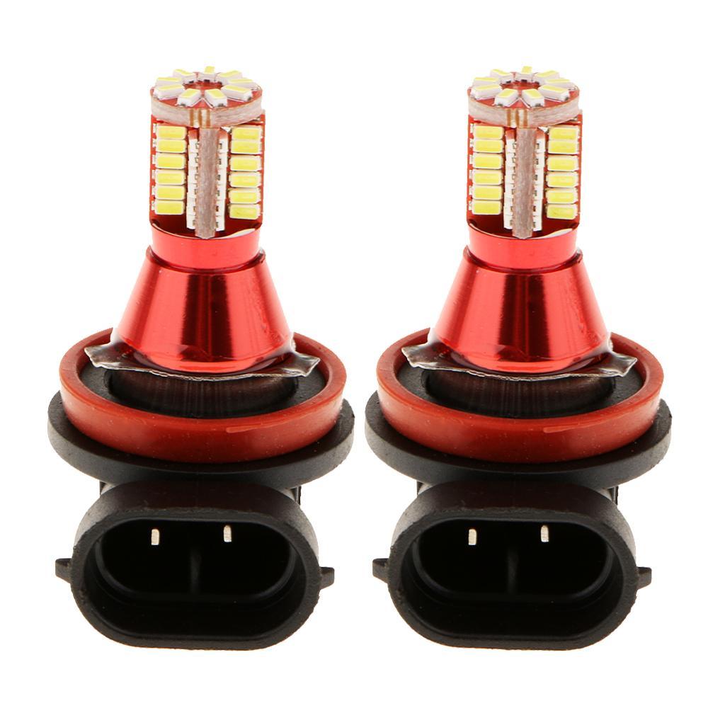 Easy Install 2 Pieces Car Fog Signal Turn Brake Light DRL Led