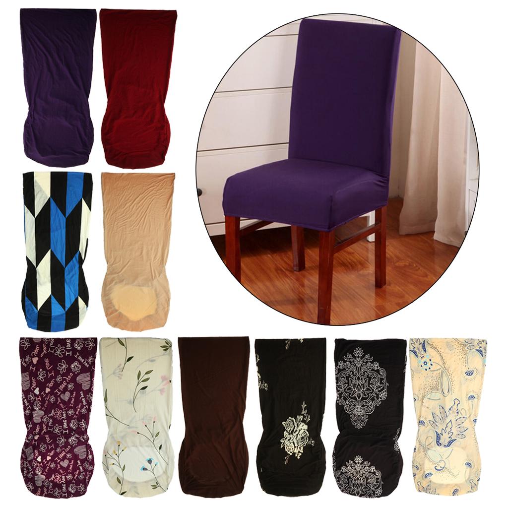 1 Pc Elastic Stretch Washable Removable Chair Seat Cover Slipcover