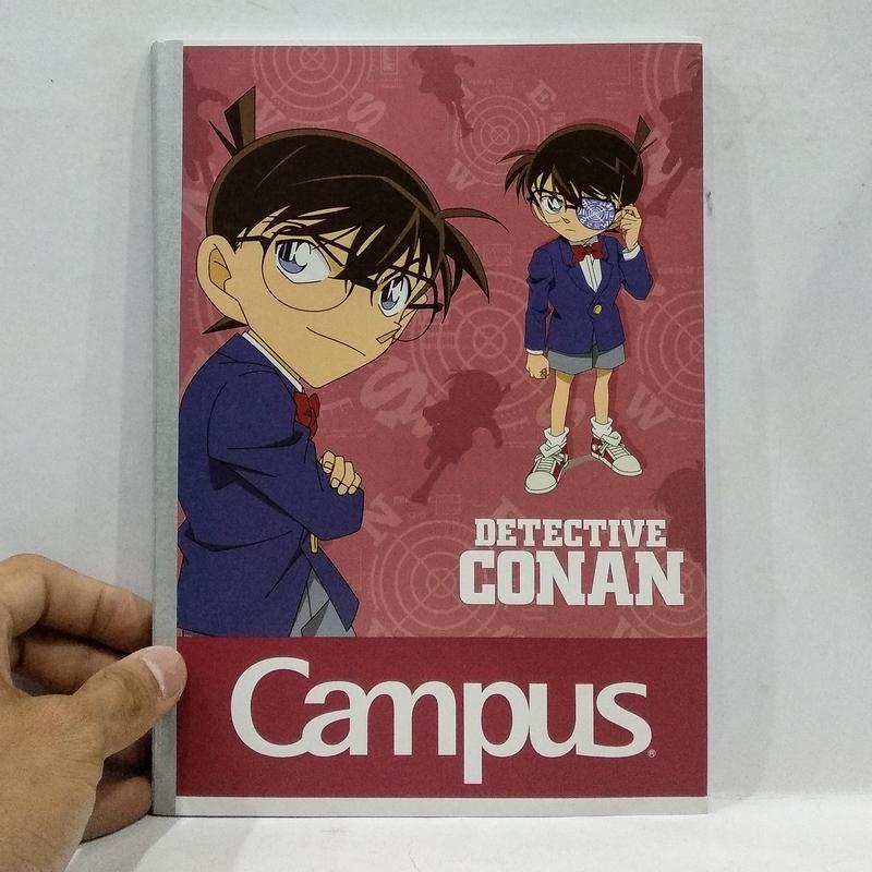 Vở Conan Mystery - B5 Kẻ Ngang Có Chấm 200 Trang ĐL 70g/m2 - Campus NB-BCNM200 (Mẫu Màu Giao Ngẫu Nhiên)