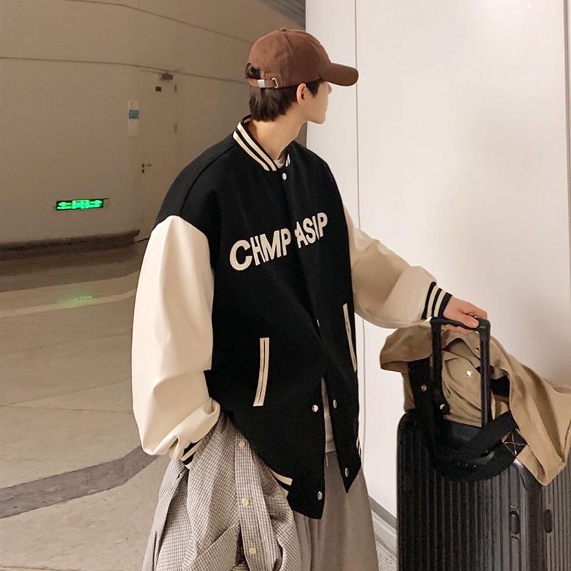 Áo bomber jacket dù 2 lớp khoác nam nữ unisex gió cúc bấm form rộng local brand ulzzang phong cách hàn quốc đep CHMPASUP