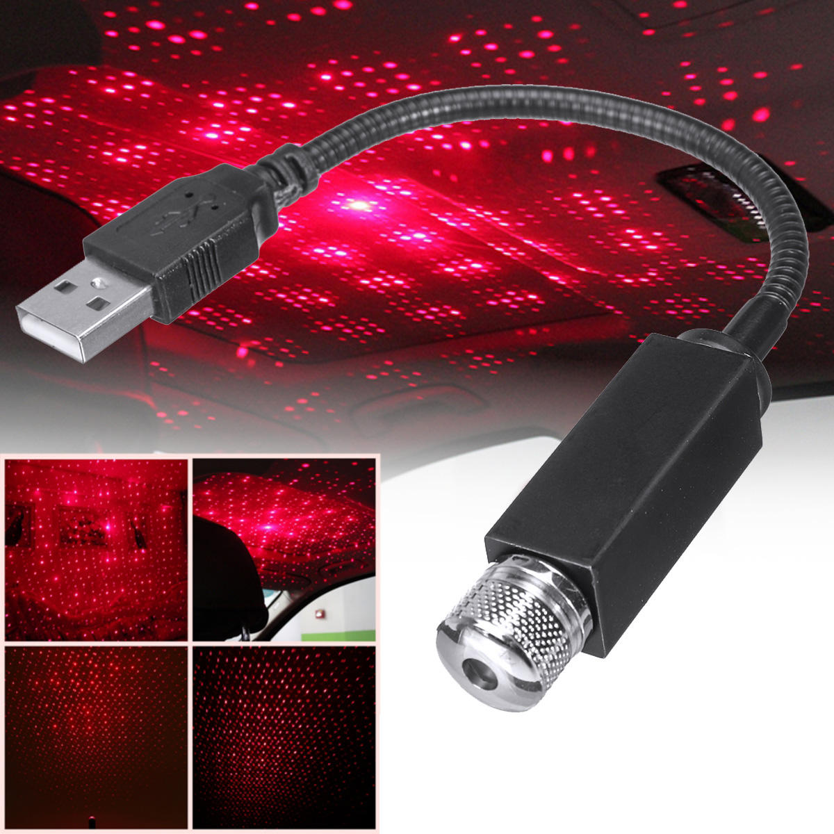 Đèn Led Trang Trí Chiếu Trần Nhà Trần Xe Nguồn Usb