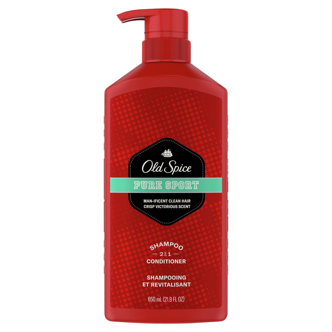 Combo 2 Dầu Gội OLD SPICE 2in1 Hương Nước Hoa Cho Nam Chai 650ml x2