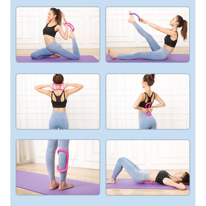 Vòng Myring TPE Cao cấp hỗ trợ tập yoga & Massage