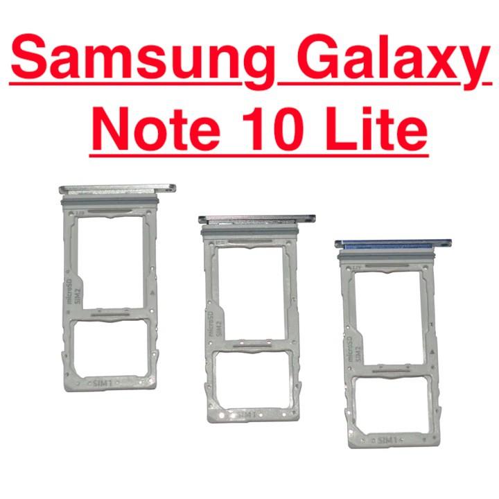 Khay Đựng Sim Thẻ Nhớ Cho Samsung Note 10 Lite Linh Kiện Thay Thế