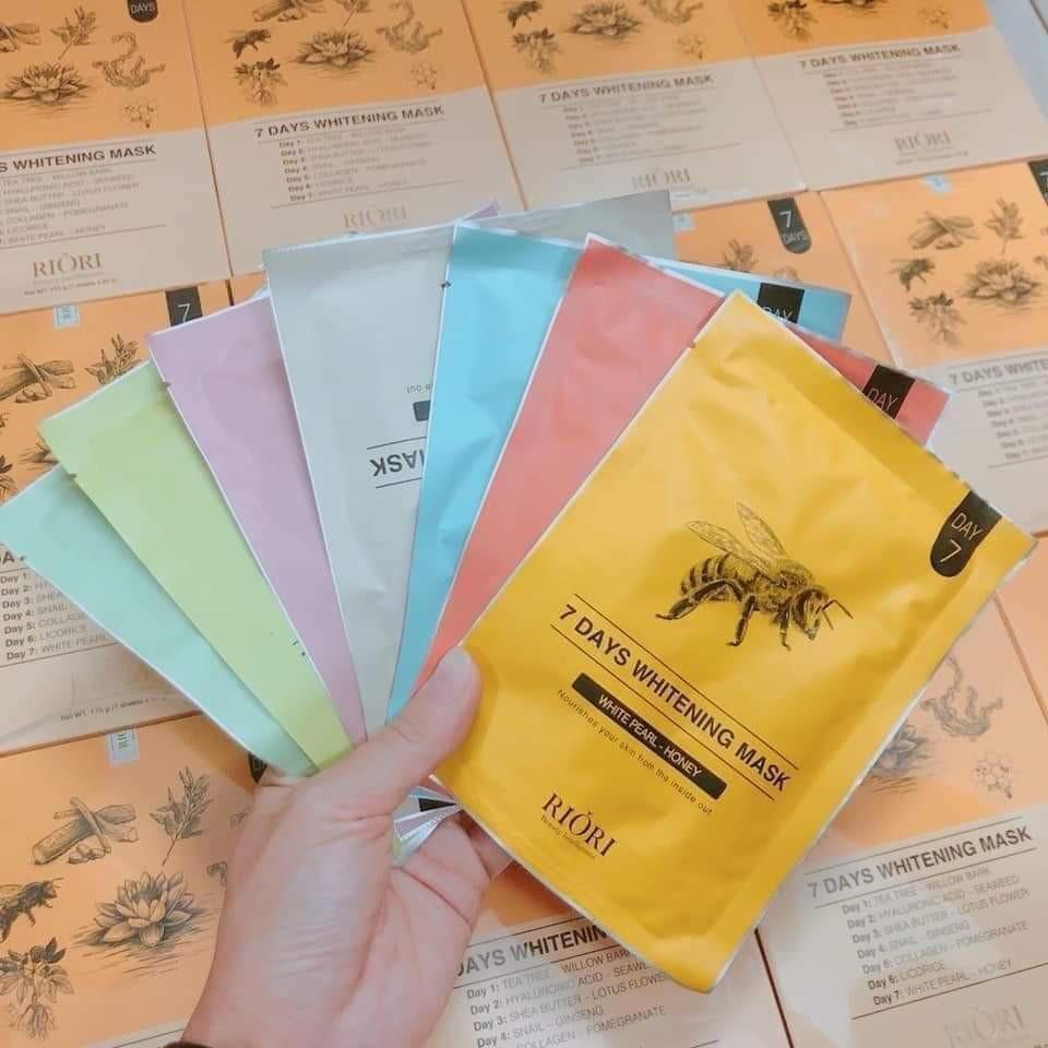 Mặt Nạ Dưỡng Da 7 Ngày - Riori 7 Days Whitening Mask