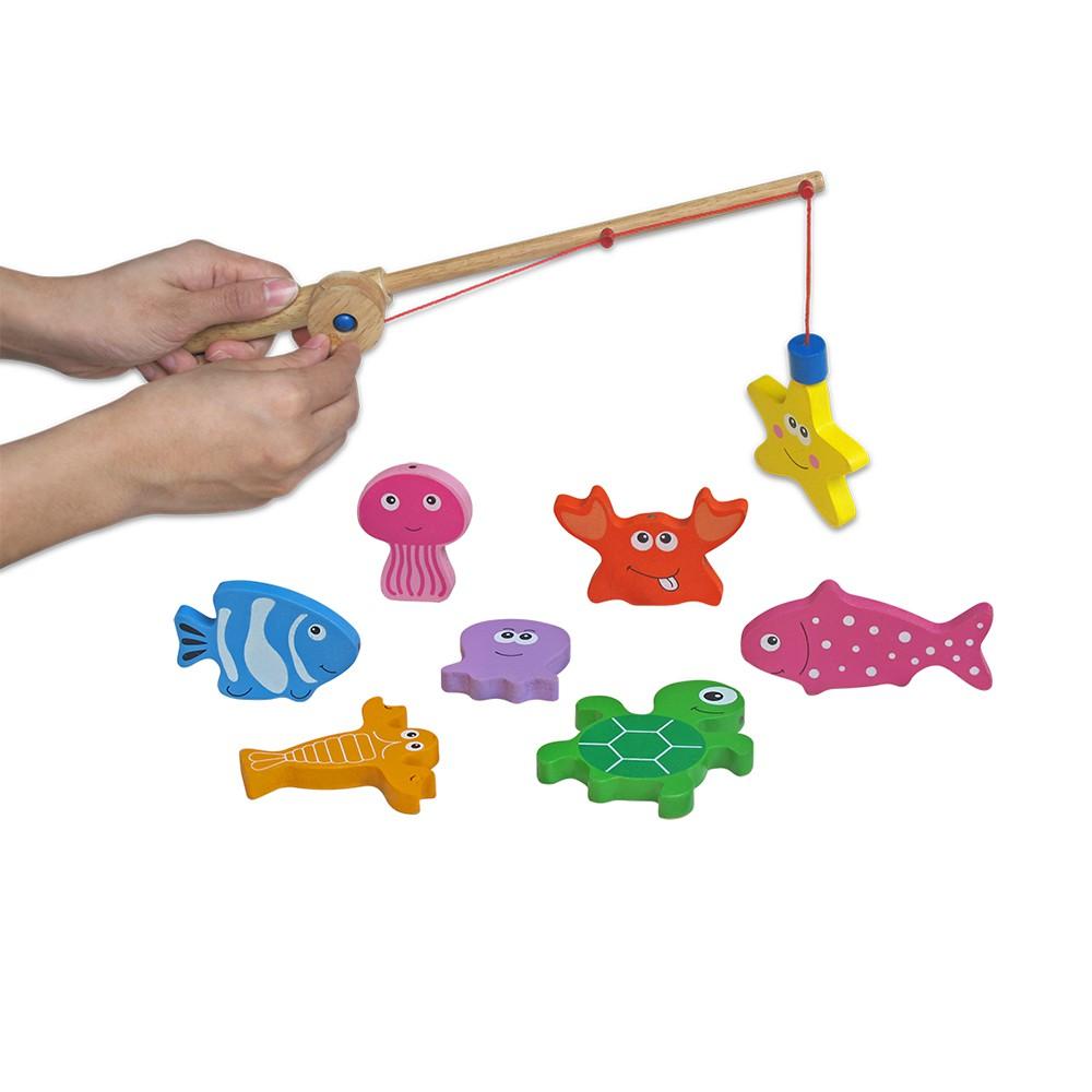 Đồ chơi gỗ Bộ câu lý thú | Winwintoys 67362 | Rèn luyện tính kiên nhẫn và khéo léo | Đạt tiêu chuẩn CE và TCVN