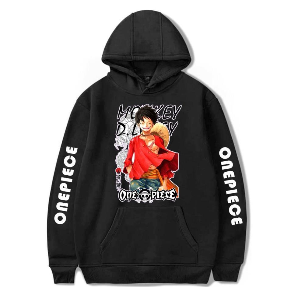 Top 9 áo hoodie One Piece Zoro Luffy Ace chất nhất / siêu hót - đủ size trẻ em