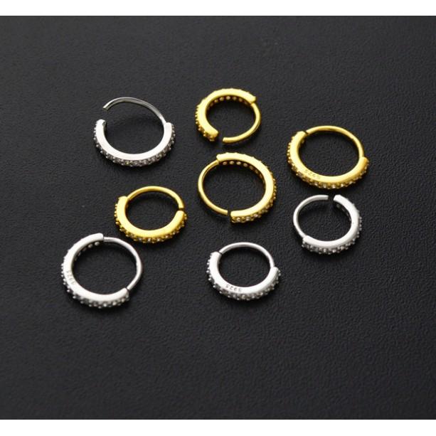 Bông tai vòng đá