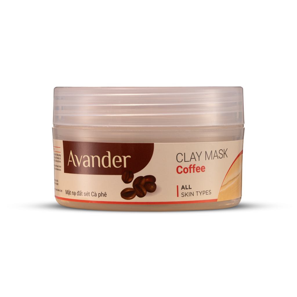 Mặt nạ đất sét cà phê Avander 110g