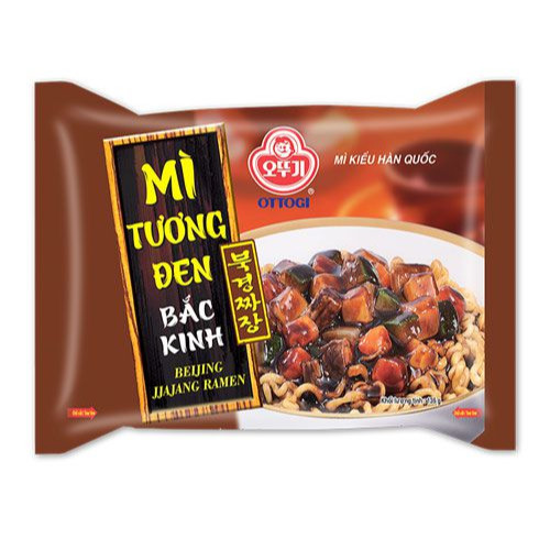 Combo 5 gói Mì Ottogi tương đen Bắc Kinh gói 135gr