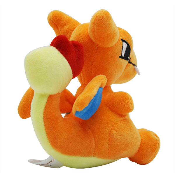 Gấu Bông Pokemon - Khủng Long Lửa Charizard (25 Cm) Gb214 (Tặng 1 Móc Khóa Dây Da Pu Đính Đá Lấp Lánh)