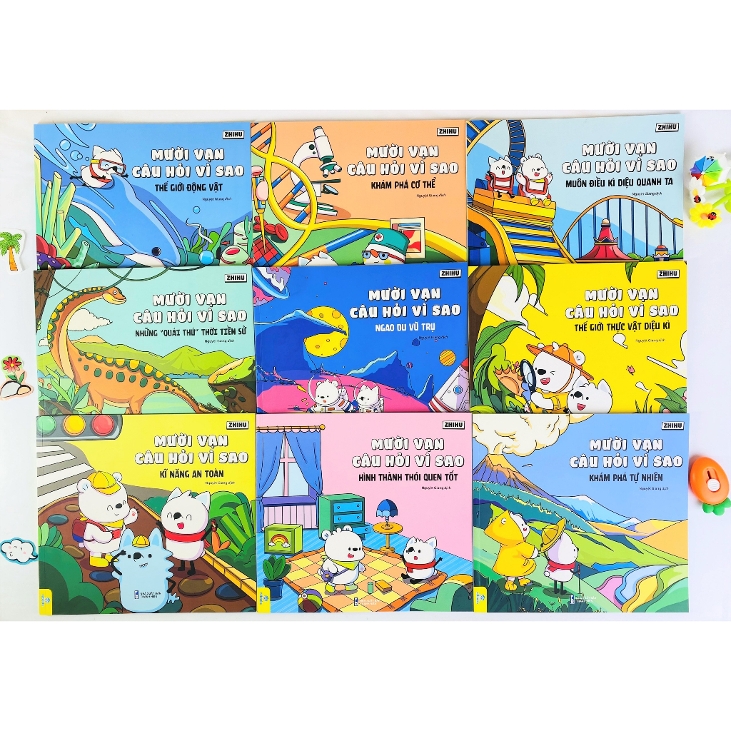 Sách - Bộ 9 cuốn Mười Vạn Câu Hỏi Vì Sao - Zhihu - ndbooks