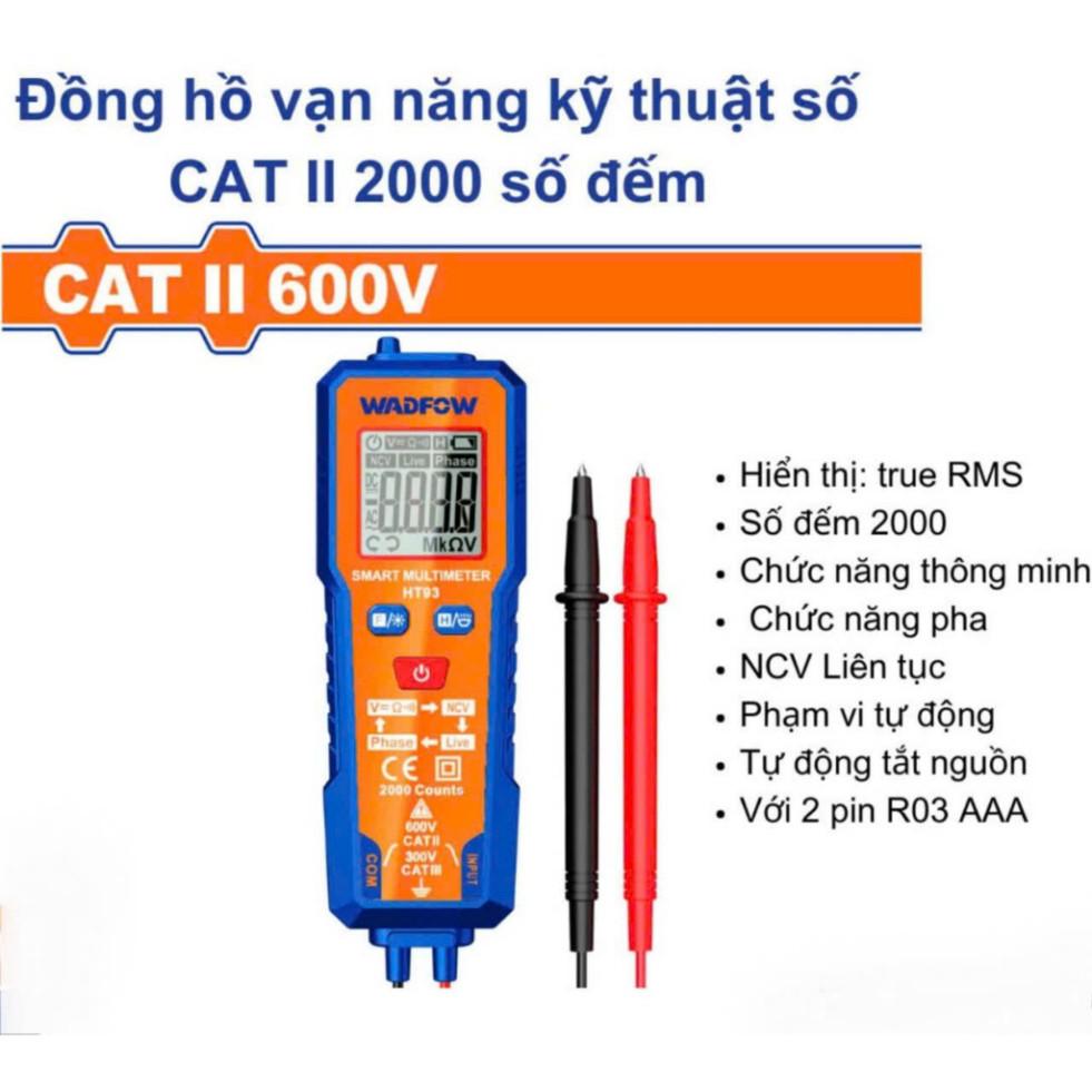 ĐỒNG HỒ VẠN NĂNG KỸ THUẬT SỐ WDM3502 WADFOW - HÀNG CHÍNH HÃNG