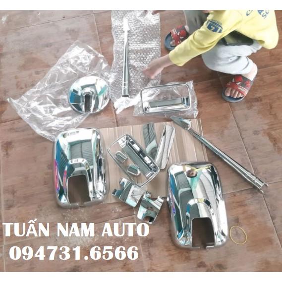 ỐP GƯƠNG MẠ XI CRÔM INOX XE TẢI KIA 1,4 TẤN, K3000S, K165, K140, FRONTIER
