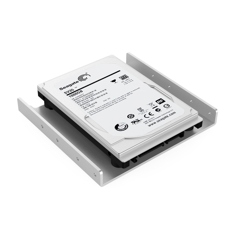 Khay Chuyển Đổi Ổ Cứng (Caddy bay) Orico AC325-1S-V1-SV-BP Từ 2.5" sang 3.5" (Caddy Tray Adapter) - Hàng Chính Hãng