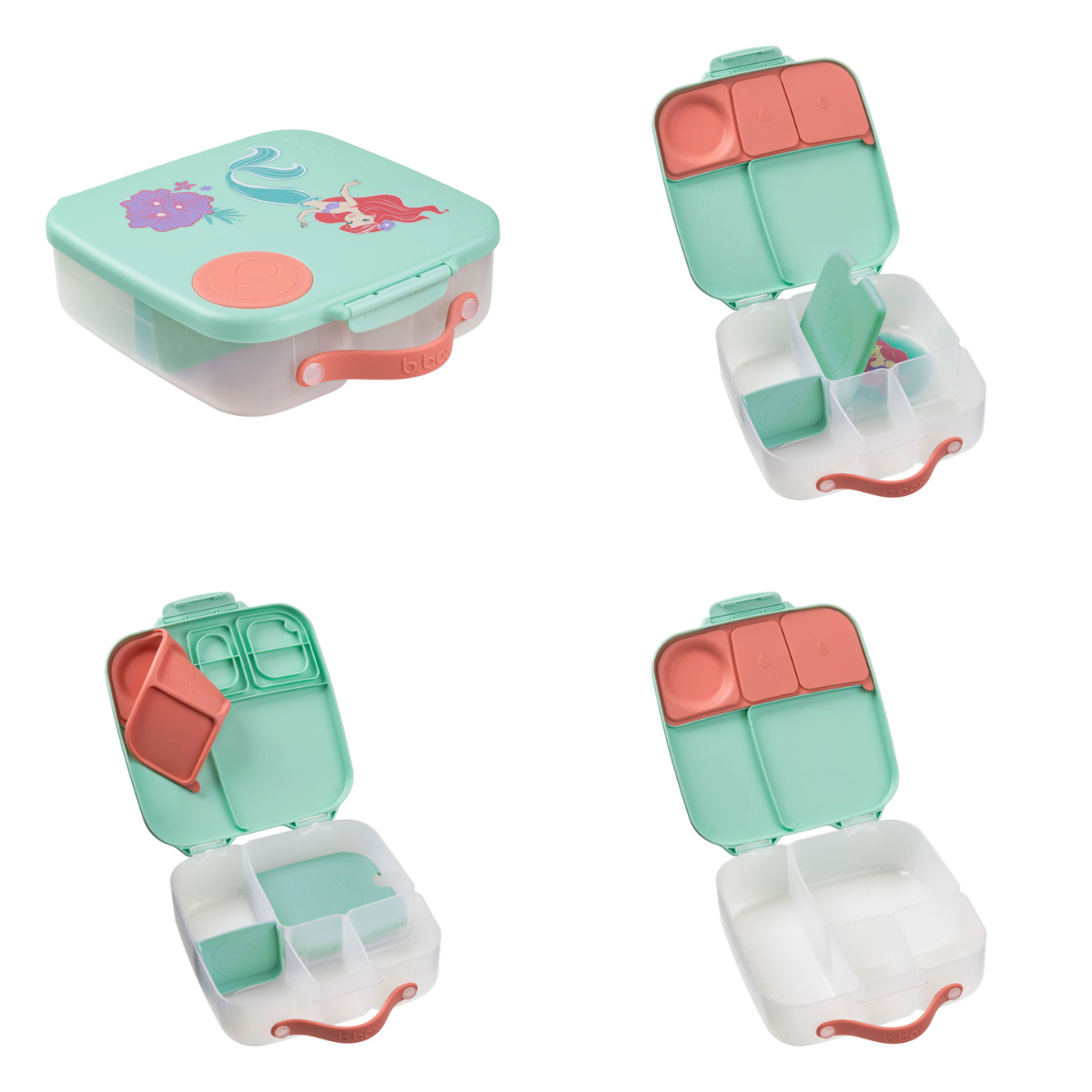 b.box Hộp cơm chia ngăn tiện lợi, an toàn phiên bản Disney cho bé