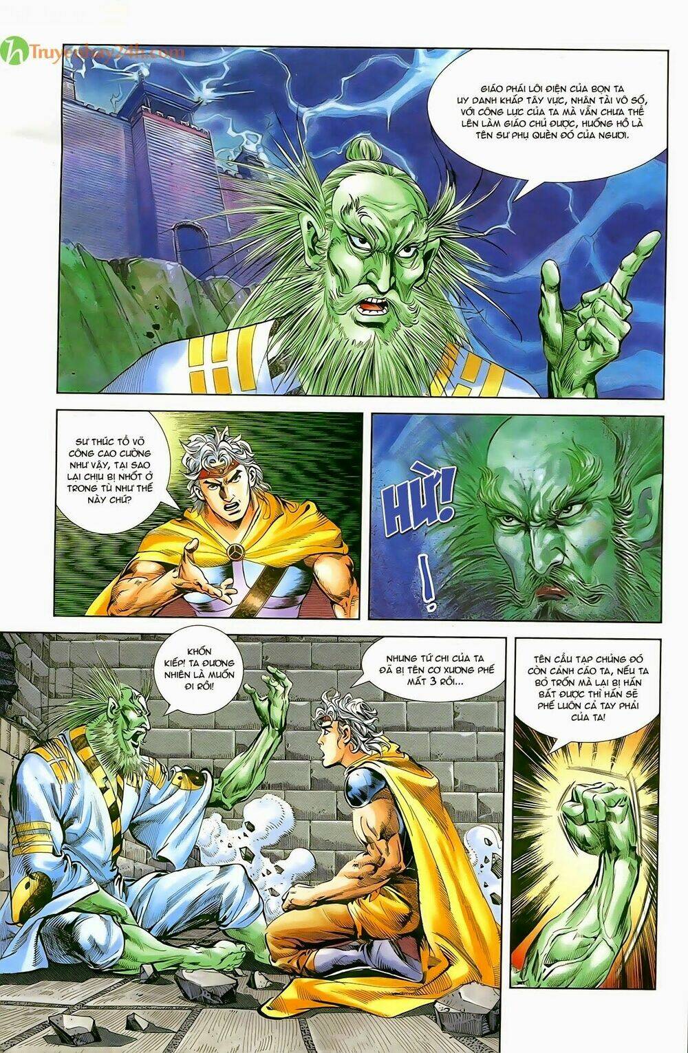 thiên tử truyền kỳ 1 - cơ phát khai chu bản chapter 54 7