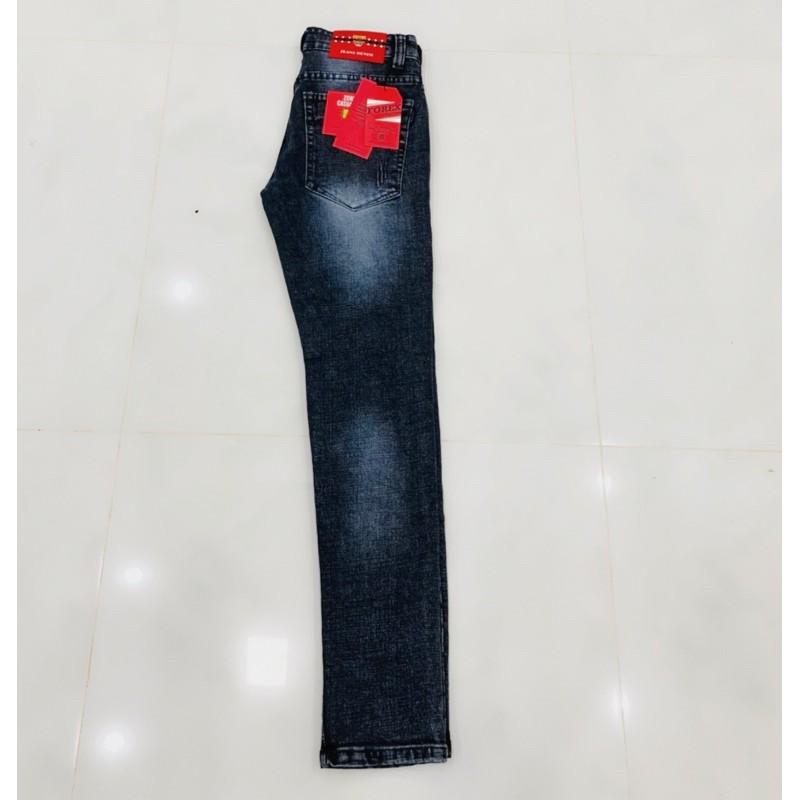 Quần Rin Dài Nam Wash Rách Cá Tính Xám Đen Thời Trang Body Tôn Dáng Quần Jean Denim Co Dãn