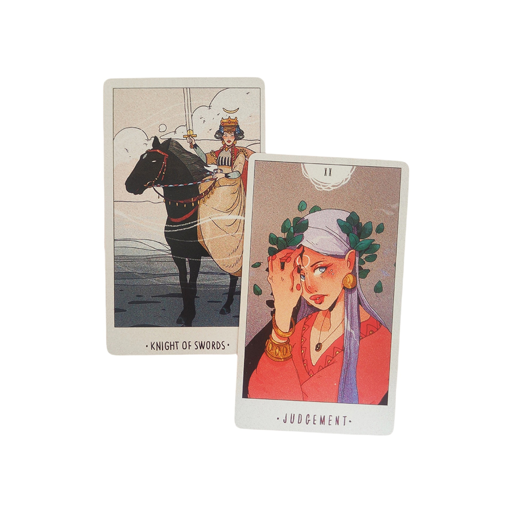 [Size Gốc] Bài Tarot White Numen 78 lá bài 7x12 Cm