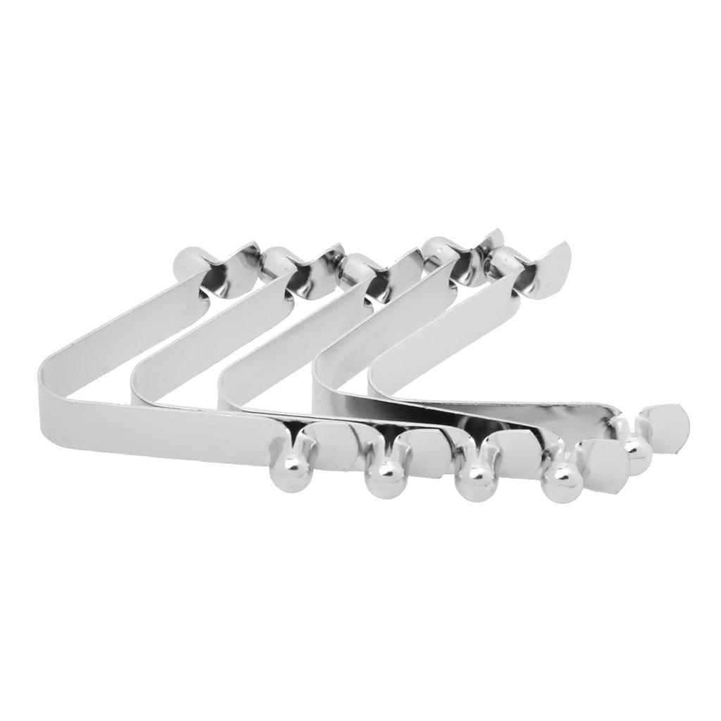 2x5pcs Kayak Paddle Push Snap Button Tent Awning Pole 6MM x 7MM purple