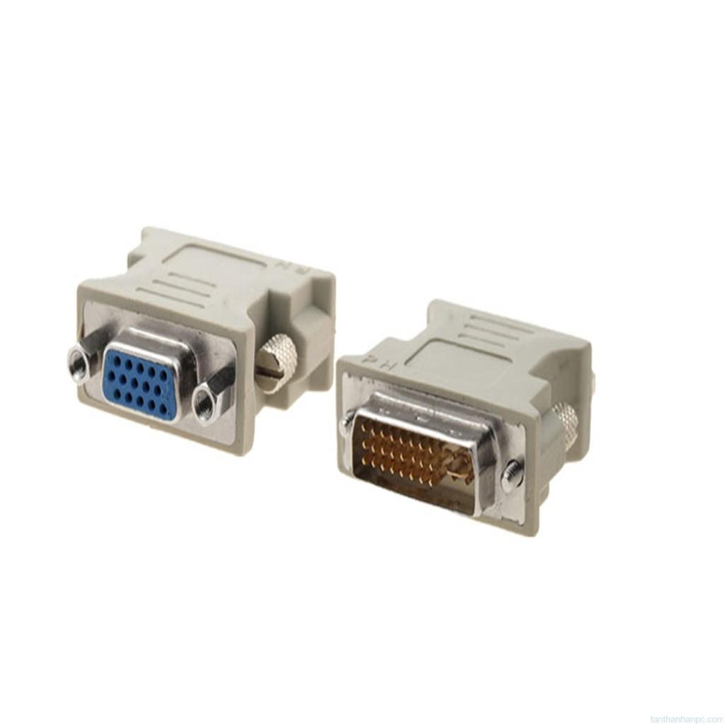 ĐẦU CHUYỂN DVI dương RA VGA âm