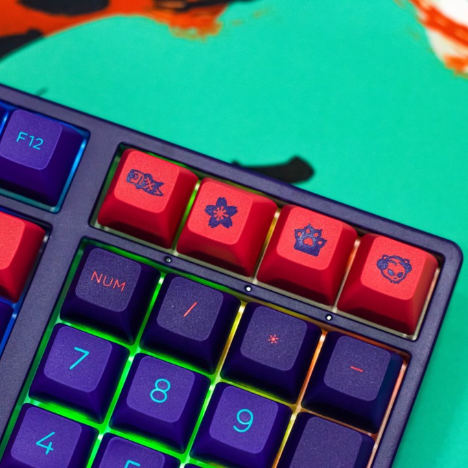 Bàn phím cơ AKKO 3098N Multi-modes NEON _Hàng chính hãng