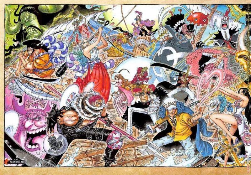 đảo hải tặc - one piece chapter 1023 1