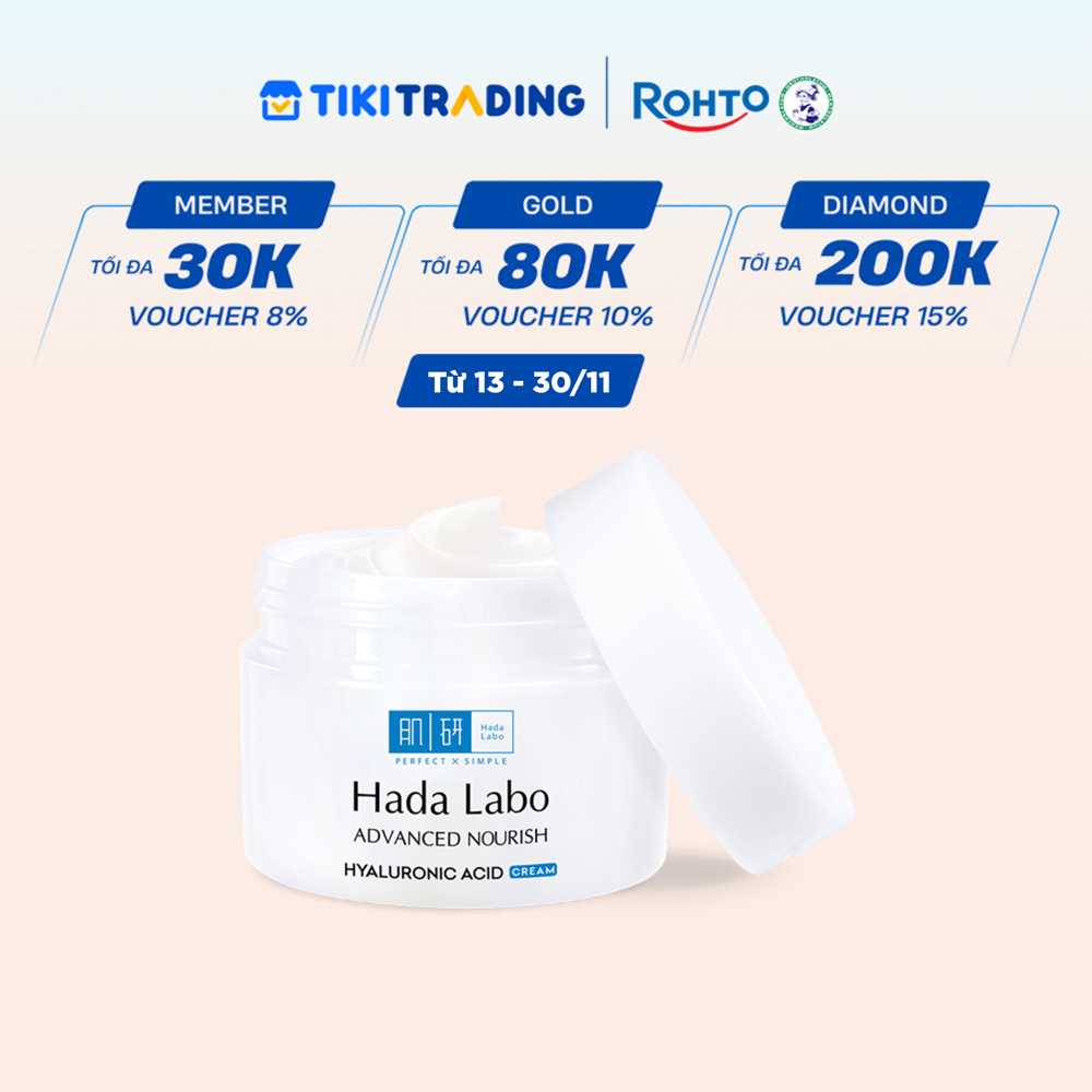 Kem dưỡng ẩm Hada Labo Advanced Nourish Cream 50g