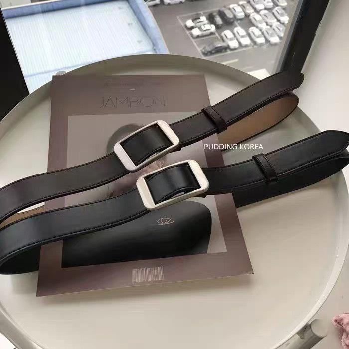 ThắT Lưng Nam Nữ Luồn Không Cần Bấm Lỗ Chữ Nhật, Dây Nịt HọC Sinh Bản To 3.3Cm Camcamvintage