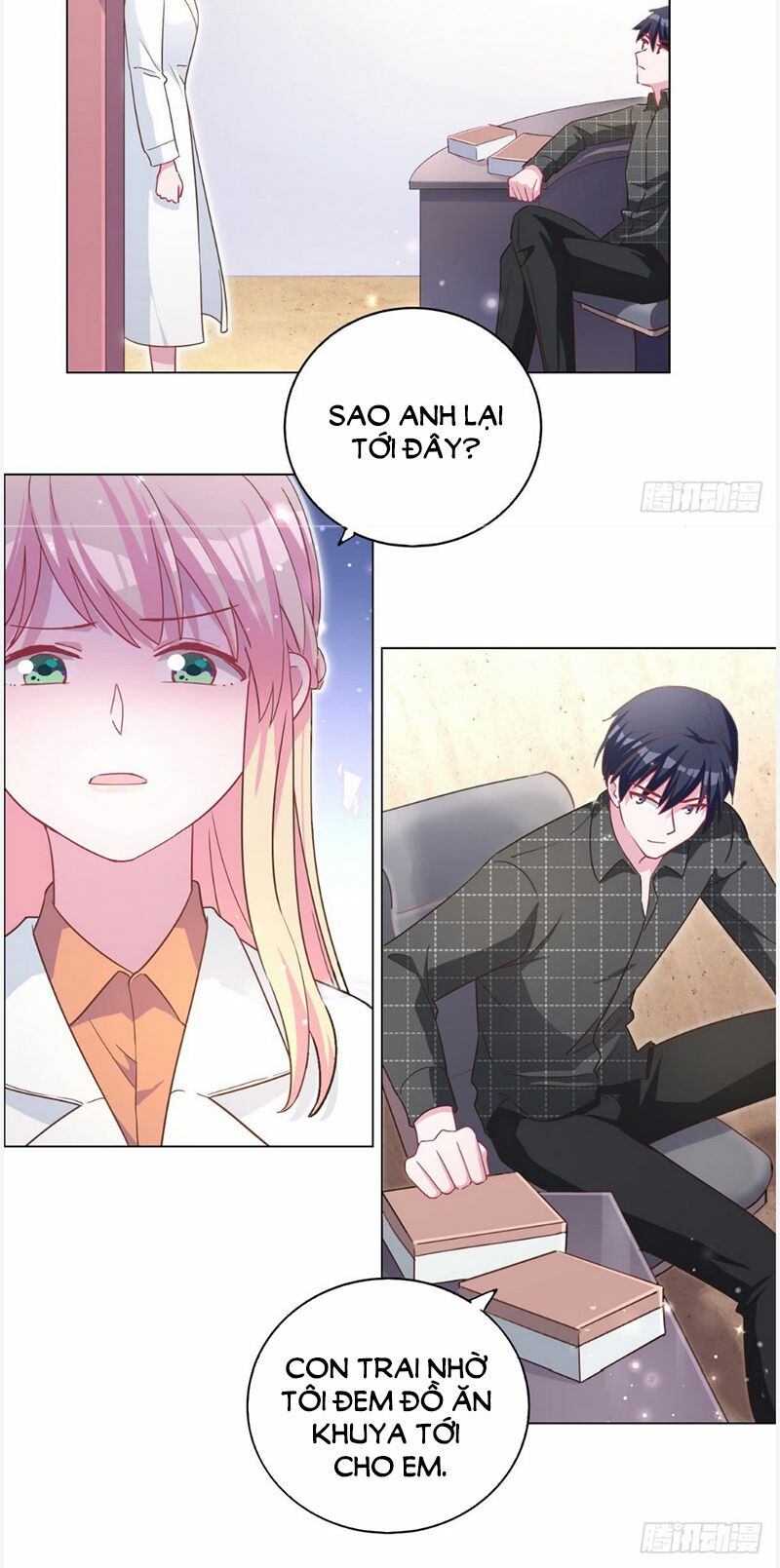 baba đẹp trai trên trời rơi xuống chapter 56 14