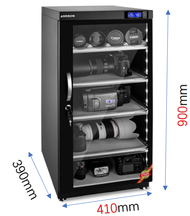 Tủ chống ẩm 125 lít Andbon DS-125S - Hàng chính hãng