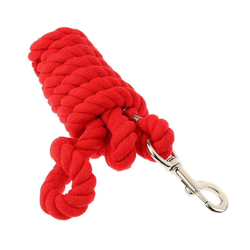 Soft Padded Adjustable Horse Headcollar  + 2.5 Meters Lead Rope
