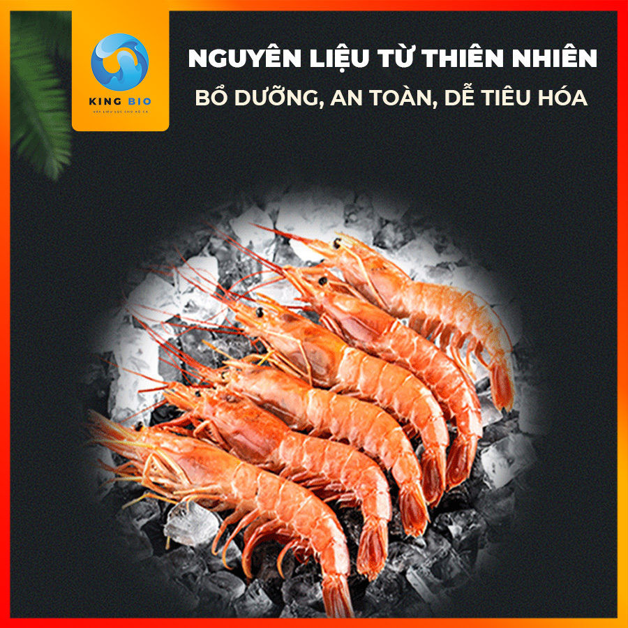 Cám cho cá tai tượng châu phi thức ăn hỗ trợ lên màu, giàu đạm và Vitamin