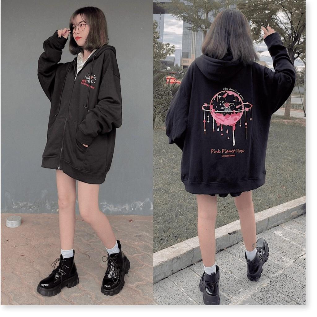 ÁO KHOÁC HOODIES DÂY KÉO,MÀU SẮC XINH XẮN,CHẤT LIỆU THOÁNG MÁT THỜI TRANG KING STORE