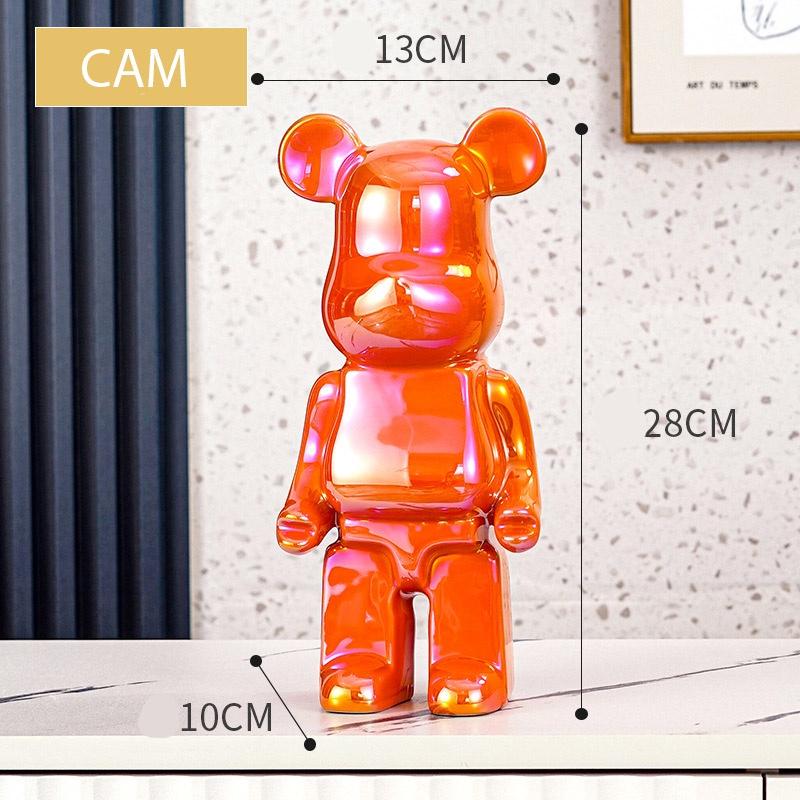 Tượng Gấu – Bearbrick11, tượng trang trí, trang trí bàn, quà tặng decor