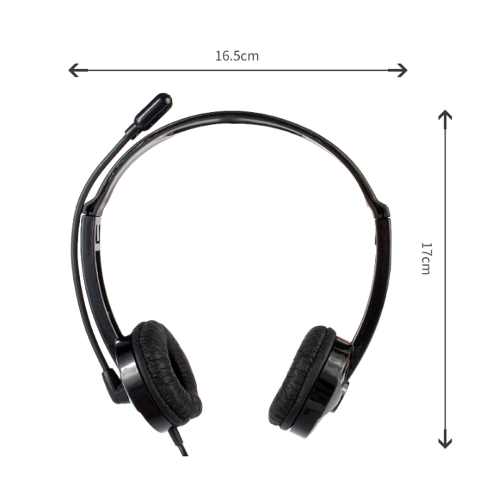 Tai Nghe Có Dây H58 Khử Tiếng Ồn Nhẹ Với Micrô Cho Máy Tính Văn Phòng Doanh Nghiệp